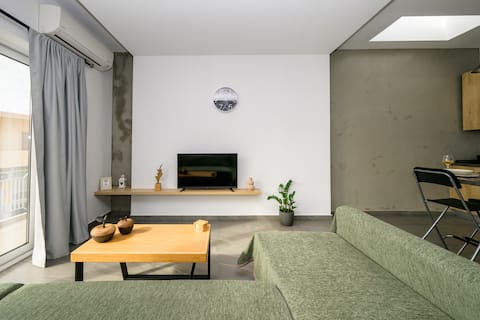Successful Airbnb property: Modern Spacious Apartment (700m from the beach) in Δήμος Κισσάμου
