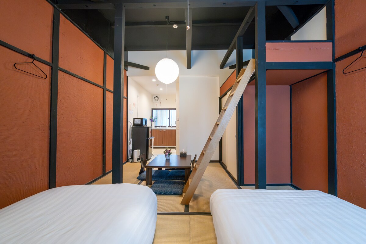 NAKAZ2】machiya style apt. 3min to Sub/near Umeda - Apartments for