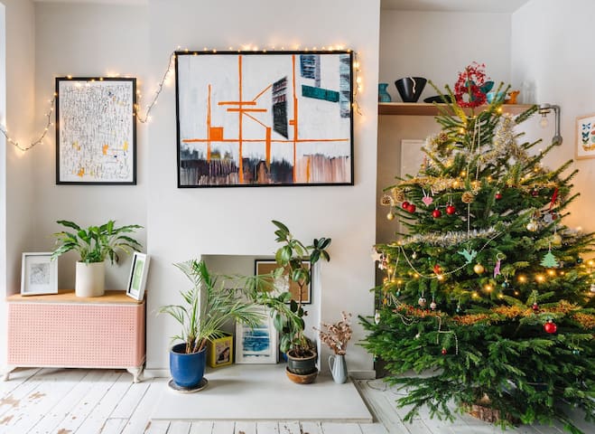 Large, modern, light, open plan designer house