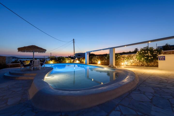 Aegean Seashell Villa with private pool gallery image 2