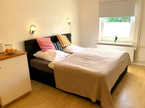 Successful Airbnb property: Studio with shower/toilet and mini-kitchen in Friedrichskoog