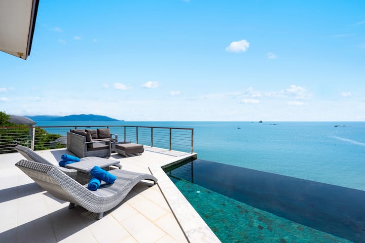 Villa Zacaria | 180° Seaview | Breakfast Included - Ko Samui