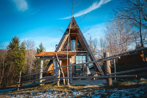 New Wooden House for 4 guests | Peaceful | Nature