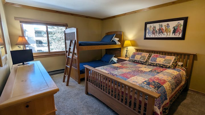 Beaver Creek West Condo C3 con cama tamaño queen y litera