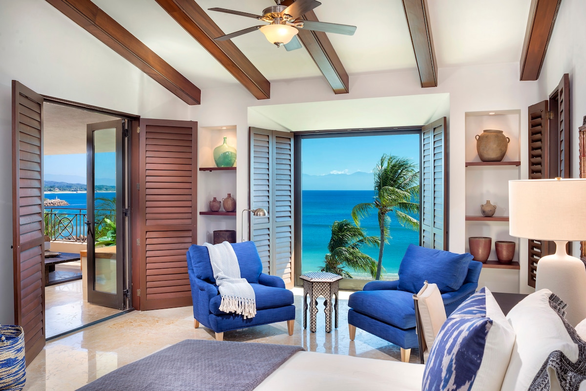 Área de estar del dormitorio principal