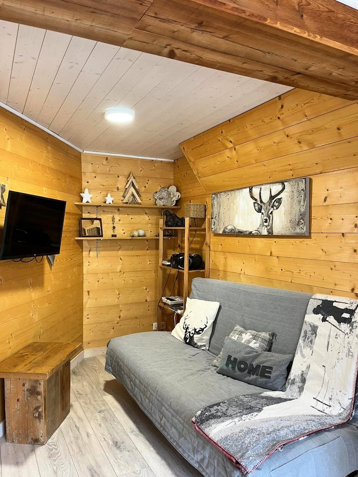 Appartement Cosy Avec Jacuzzi, Terrasse Et Jardin - Les Rousses