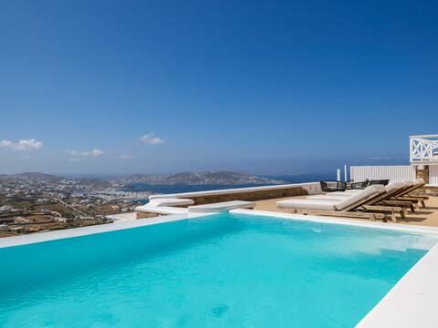 Mykonos Divino 3 bds Sea View Villa - private pool