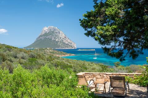 House in Costa Dorata villa - Tavolara view