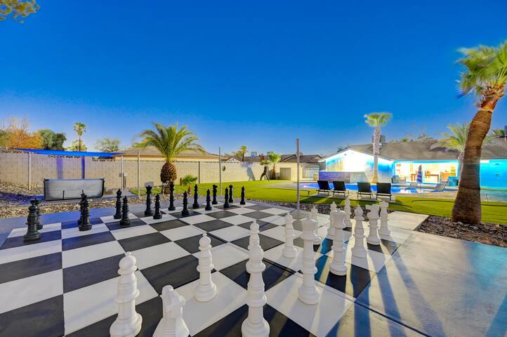 Pool | Spa | Life Size Chess | In/outdoor Games gallery image 3