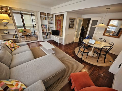 On the beach. 135 m2 with garage.