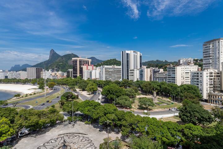 Belo apartamento com vista para o Cristo & praia gallery image 4