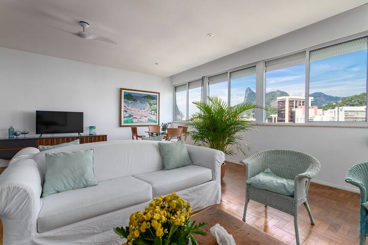 Belo apartamento com vista para o Cristo & praia gallery image 2