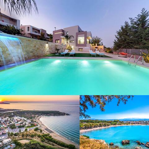 3′ to Beach & Near to Chania City / Private Pool