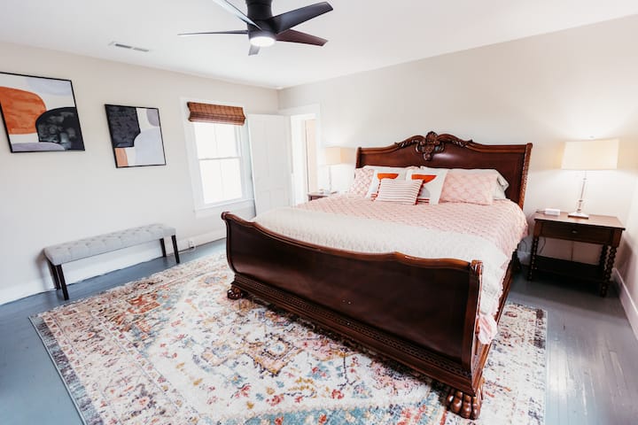 Dormitorio de tamaño king