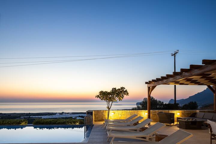 Falasarna Luxury Villas | 2 Private Heated* pools