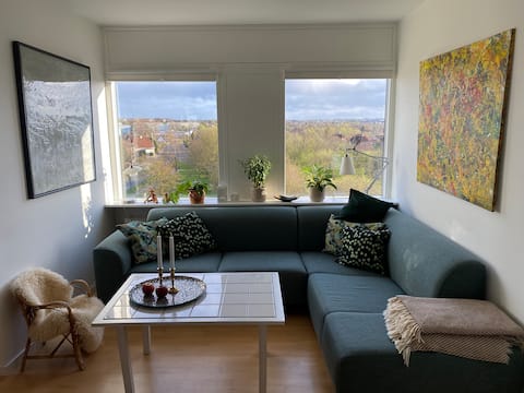 Top Airbnb: Bright apartment with a fantastic view in Viby