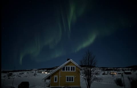 Koselig feriehus ved Porsanger, Cozy country house
