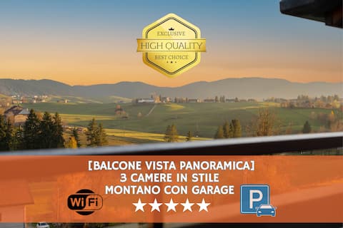 Three-bedroom with panoramic view and garage