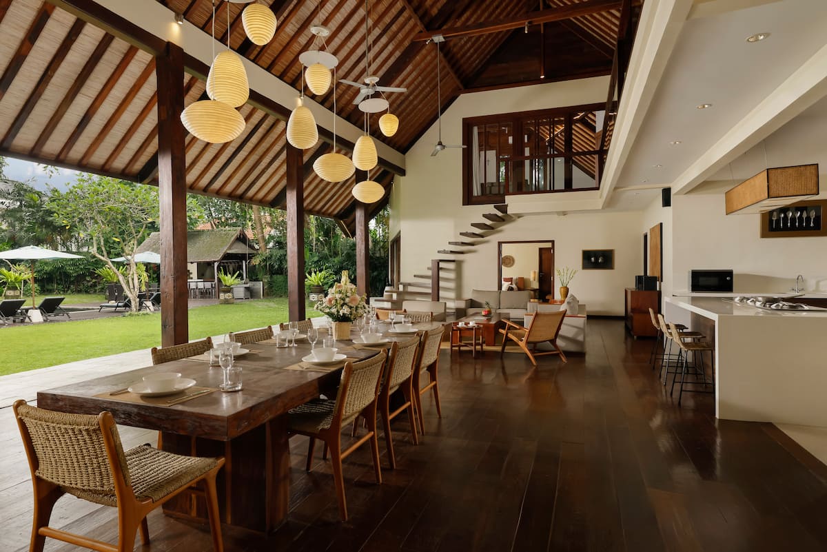 Tropical surroundings
