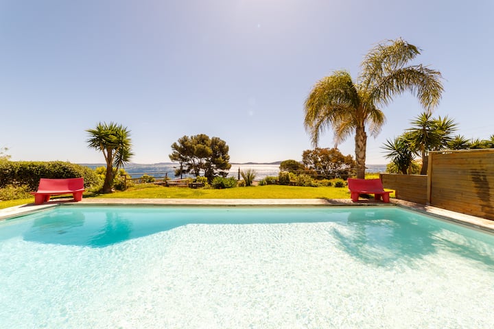 Maison De Vacances 8 Pers, Vue Mer Exceptionnelle - Carqueiranne