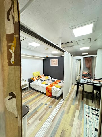 新宿站 1 站地 / 2 浴室/2卫生间/日式/東新宿站3分钟/新大久保站6分钟/独层公寓/韩国街