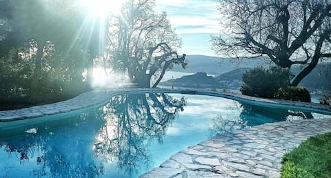 BEAUTIFUL LAKE VIEW VILLA WITH POOL