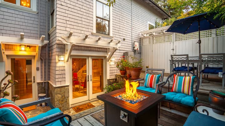Sanctuary Living | Hottub, Firepit & Massagechair - Mill Valley, CA