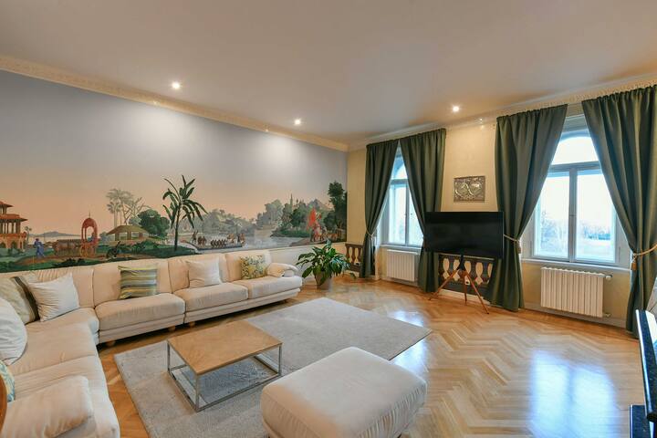 Neo-baroque Apartment with a View