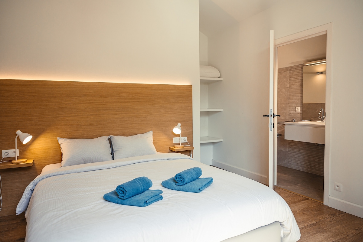 Chumba cha kulala 1 na bafu ya chumbani