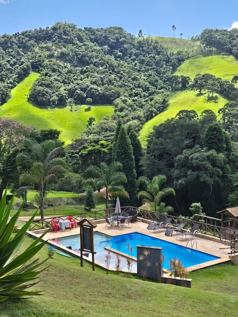 Imóvel de sucesso: Fazenda Recanto Veredas da Mantiqueira - 4 houses em Córrego Do Bom Jesus