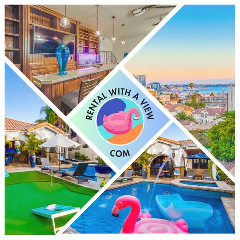 Resort Living: Hoops, Outdoor Bar, Views, Pool+Spa