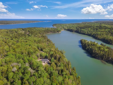Ollie's Folly: Oceanfront Downeast Maine Home