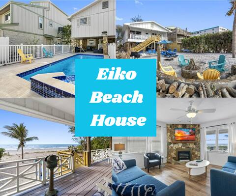 Eiko Beach House 4BR/3BA Heatd  Pool*Hot Tub* Pets
