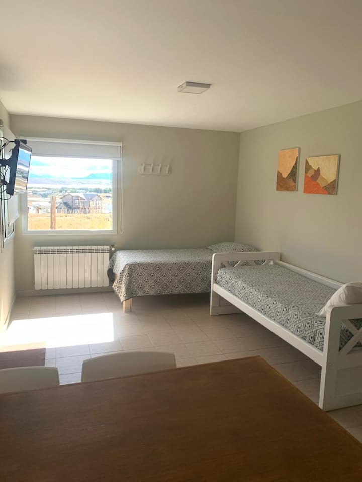 Full Apartment. 1 Bedroom .3 People. Lake View - El Calafate