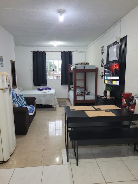 apt/kitnet in Bertioga balsa prainha Branca/Guaruj