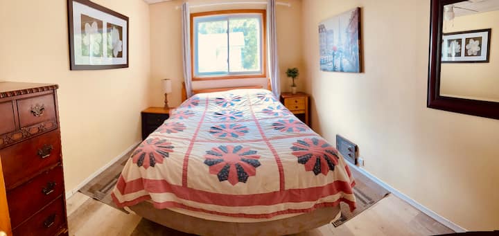 Chumba cha kulala cha ghorofa ya Harbourview.