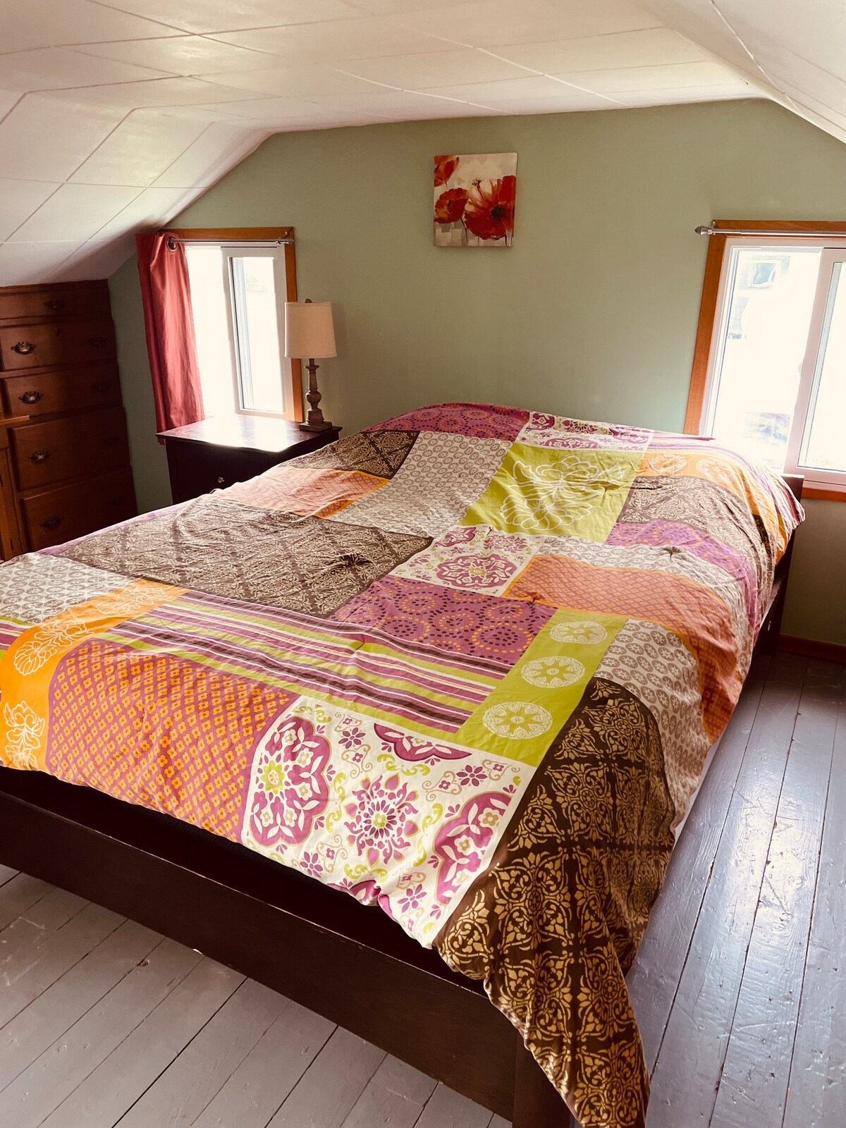 HarbourView's second bedroom, which sleeps two guests.