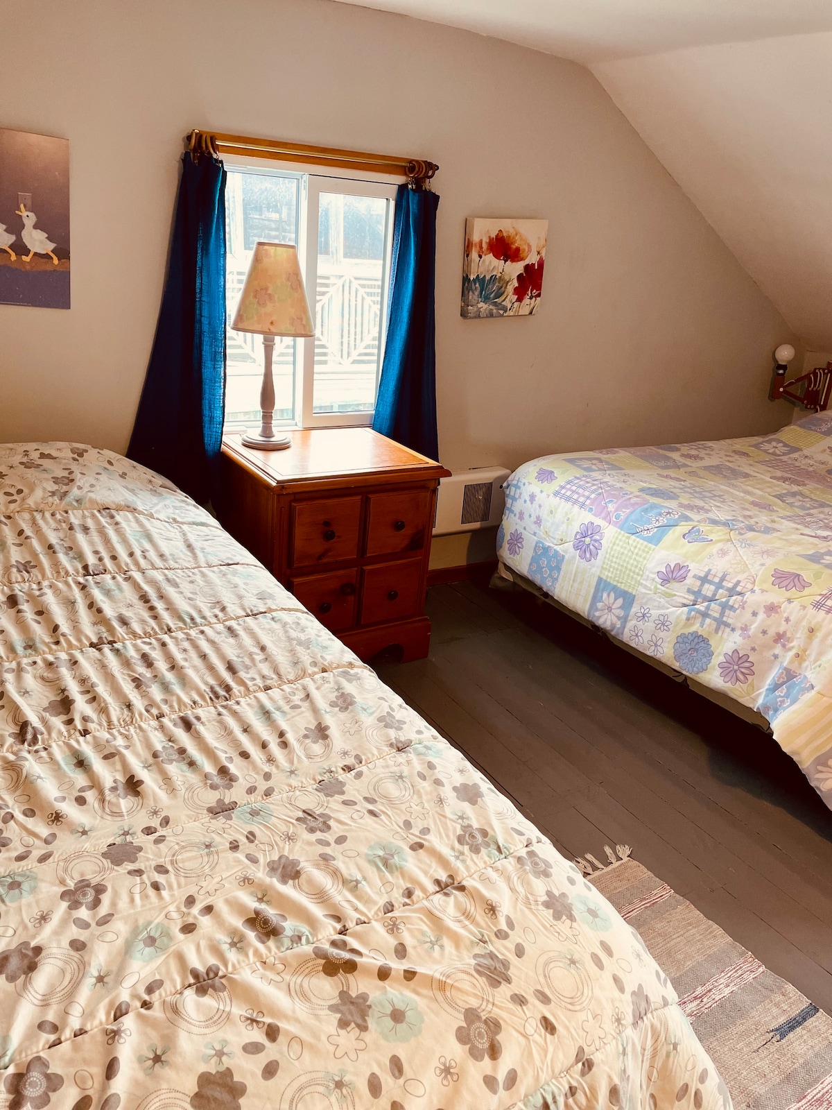 HarbourView's third bedroom, which sleeps three guests.