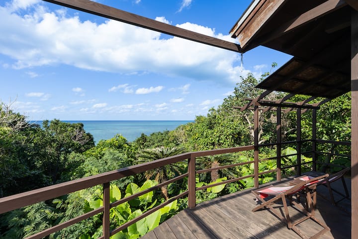 La Terrasse Kookaï, ラ・テラス空海 seaview, secret beach - Houses