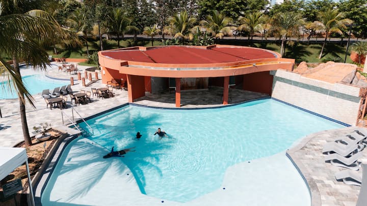 Flat Lagoa Quente Hotel Vista Panorâmica - Caldas Novas