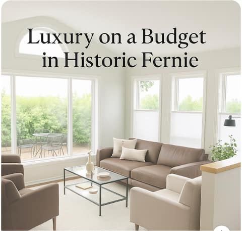 Top Airbnb: Across from Elk River|Hot tub| Private garden in Fernie
