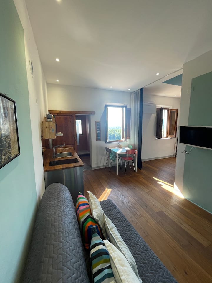 Panoramic Loft With View & Kitchen - Montepulciano