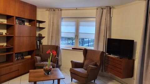 Quiet, centrally located apartment with terrace