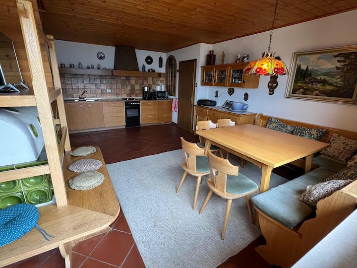 Schöne Grosse Ferienwohnung Mit Panoramabalkon - Seis