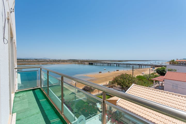 /Charlya Apt/ Best Sea Views Of Faro Beach - Almancil