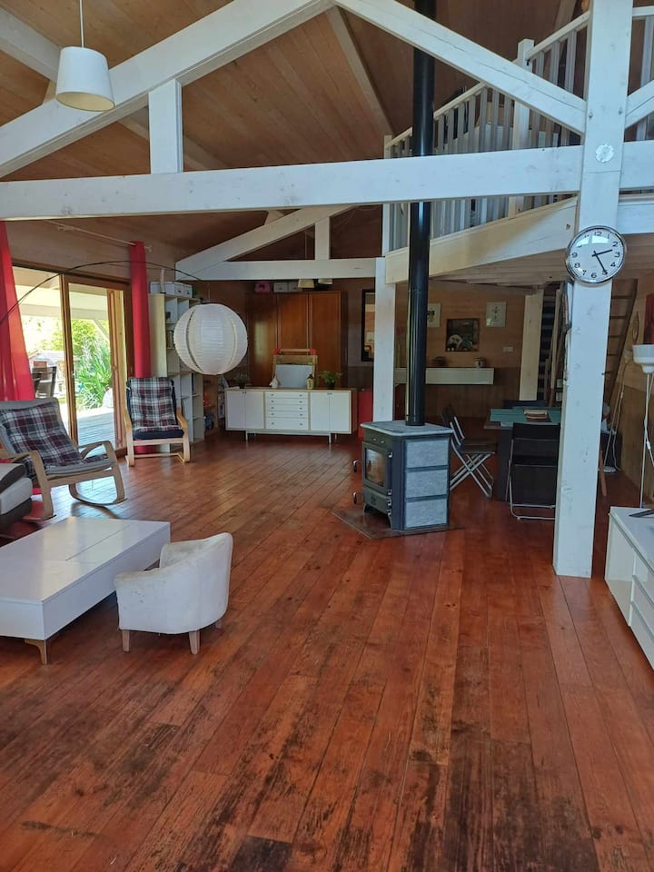 Maison Bois Entre Lac Et Mer-6 Personnes - Hourtin