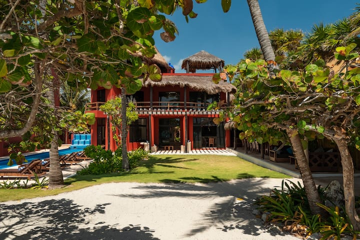 Zenseavillas Zen Del Sol - Luxury Beach Villa - Akumal
