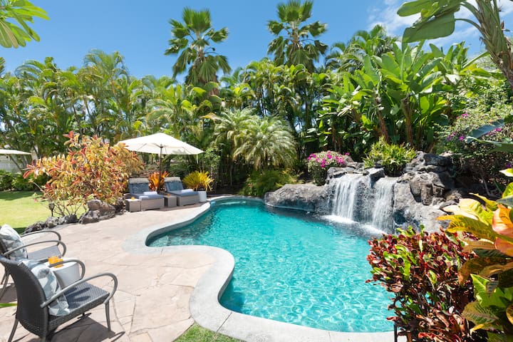Tropical Private Oasis, Heated Pool & OceanView!