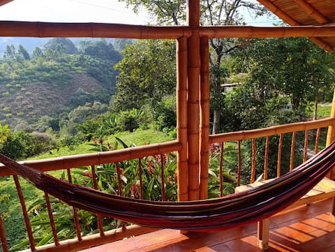 Popular Airbnb listing: Finca Cometa Ecological Cabin # 1 in Huila