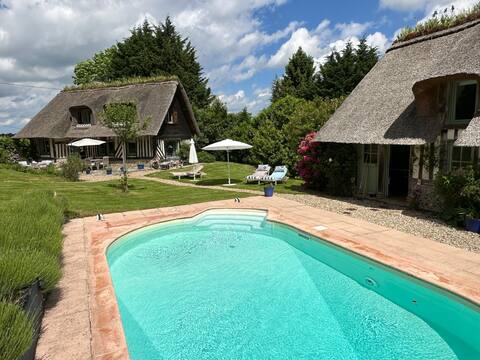 2 Chaumières, Pool, Absolute calm, 25mn Deauville
